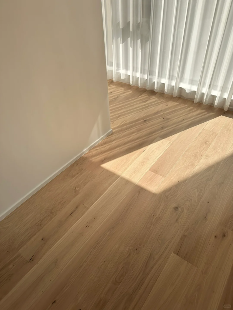 light oak flooring