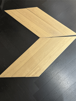 Chevron Wood Floor