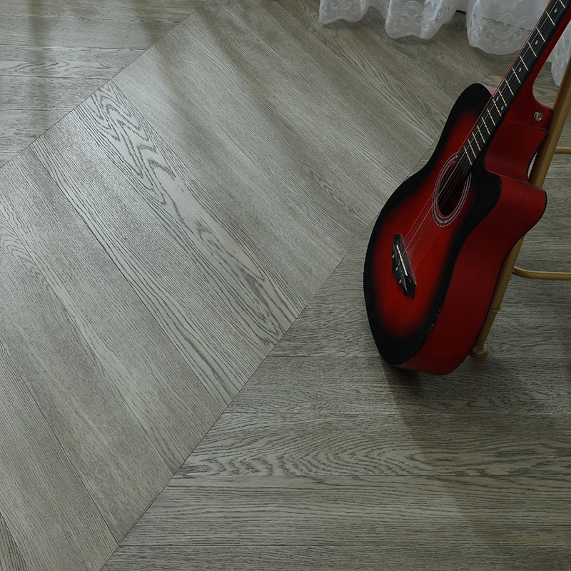 chervron wood floor